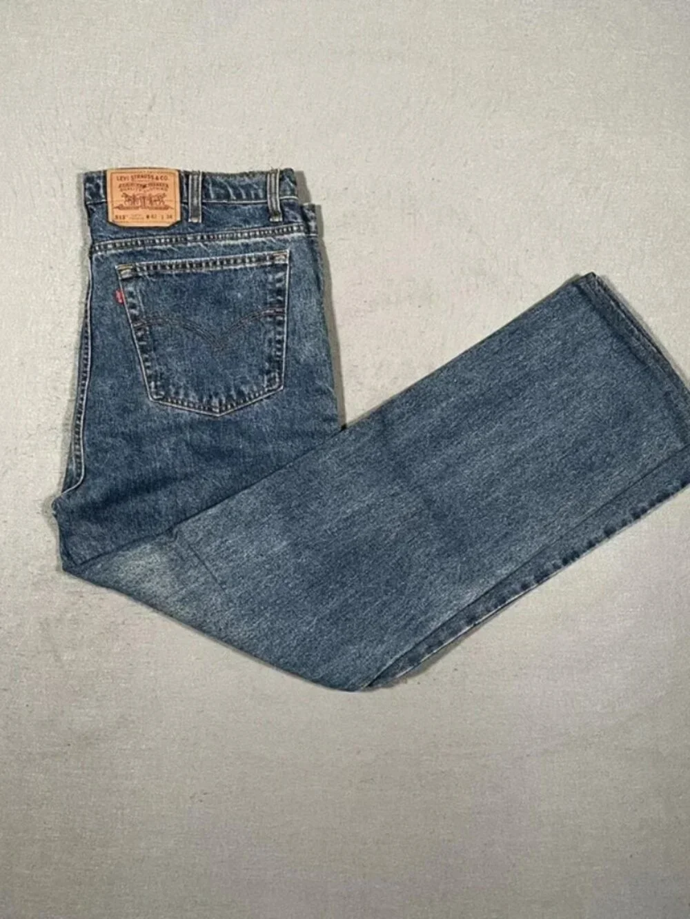 Levi’s 512 Light Blue Denim Jeans Made in Canada Vintage W42